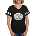 thumbnail image 1 of CafePress - Canoe Club_Cafe Copy Women's Football T Shirt - Womens Football Shirt, 1 of 4