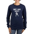 thumbnail image 1 of CafePress - Cant I Have Hockey Long Sleeve T Shirt - Women's Long Sleeve Graphic Tee Casual Fit, 1 of 4
