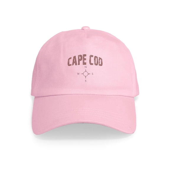 CafePress - Cape Cod Compass Cap - Adjustable 100% Brushed Unisex Casual Cotton Baseball Cap, Beige, 1
