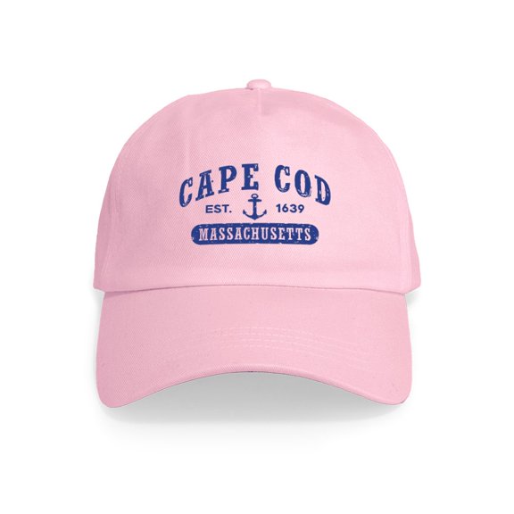 CafePress - Cape Cod Est. 1639 Cap - Adjustable 100% Brushed Unisex Casual Cotton Baseball Cap, Beige, 1