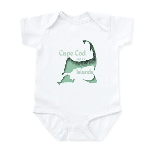 CafePress - Cape Cod Infant Bodysuit - Baby Light Bodysuit, Size Newborn - 24 Months