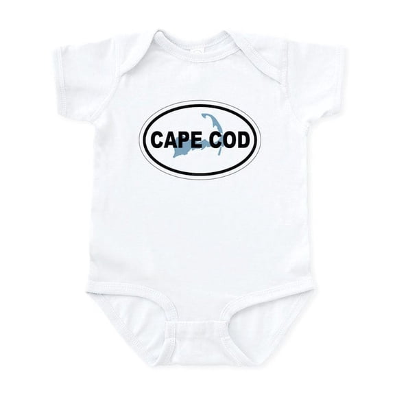 CafePress - Cape Cod Infant Bodysuit - Baby Light Bodysuit, Size Newborn - 24 Months