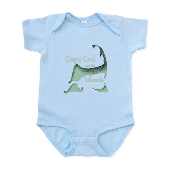CafePress - Cape Cod Infant Bodysuit - Baby Light Bodysuit, Size Newborn - 24 Months