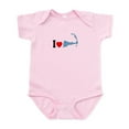 thumbnail image 1 of CafePress - Cape Cod MA I Love Cape Cod. Infant Bodysuit - Baby Light Bodysuit, Size Newborn - 24 Months, 1 of 4