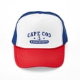 thumbnail image 1 of CafePress - Cape Cod Massachusetts - Adjustable Unisex Printed Trucker Hat with Mesh Back, 1 of 10