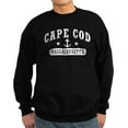 thumbnail image 1 of CafePress - Cape Cod Massachusetts Sweatshirt (Dark) - Classic Crew Neck Sweatshirt, 1 of 4