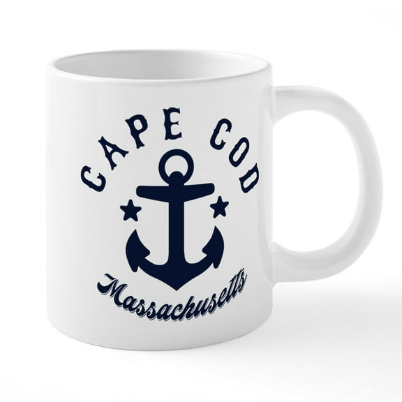 CafePress - Cape Cod Mugs - 20 Oz White Ceramic Mega Mug