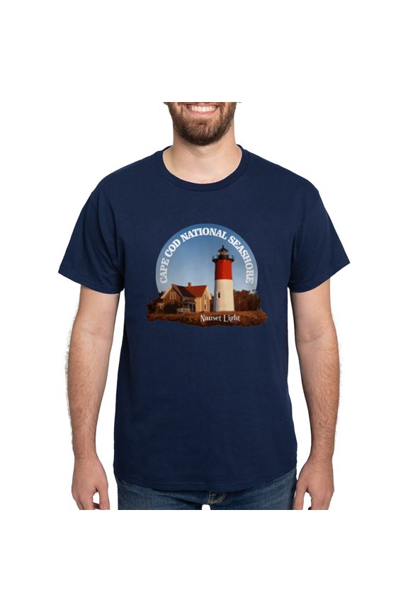- Cape Cod National Seashore T Shirt - Men's Classic Graphic Cotton T-Shirt