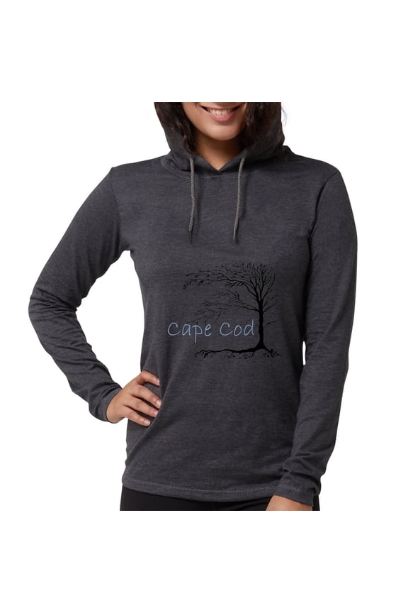 - Cape Cod Primitive - Womens Hooded Shirt