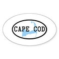 thumbnail image 1 of CafePress - Cape Cod - Sticker (Oval), 1 of 1