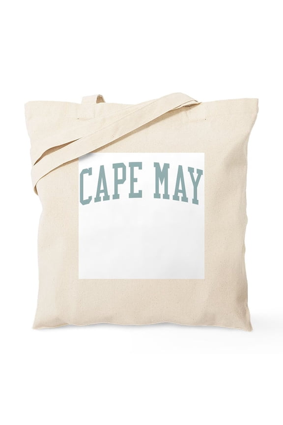 - Cape May New Jersey NJ Green Tote Bag - Unisex Canvas Tote Bag, Beige, 1-Piece