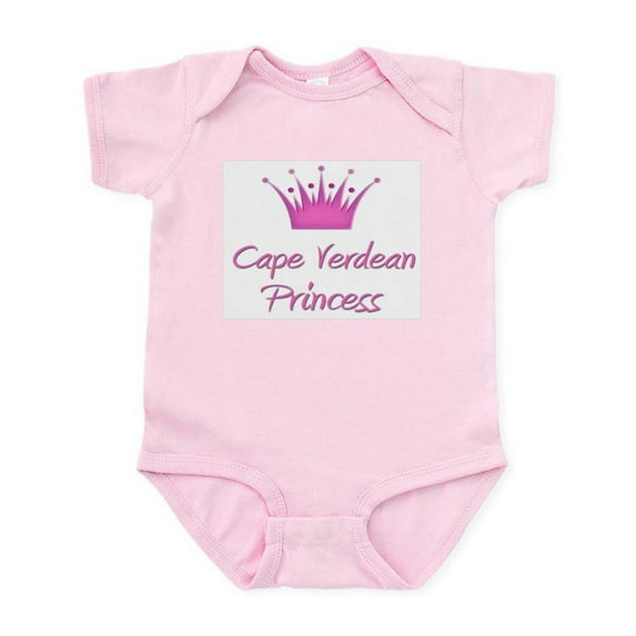 CafePress - Cape Verdean Princess Infant Bodysuit - Baby Light Bodysuit, Size Newborn - 24 Months