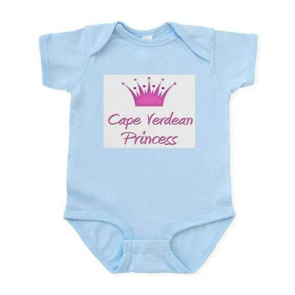 CafePress - Cape Verdean Princess Infant Bodysuit - Baby Light Bodysuit, Size Newborn - 24 Months