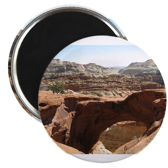 CafePress - Capitol Reef Magnet - 2.25" Round Magnet, Refrigerator Magnet, Button Magnet Style