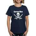 thumbnail image 1 of CafePress - Captain Mom T Shirt - Women's Traditional Fit Dark T-Shirt, 1 of 4
