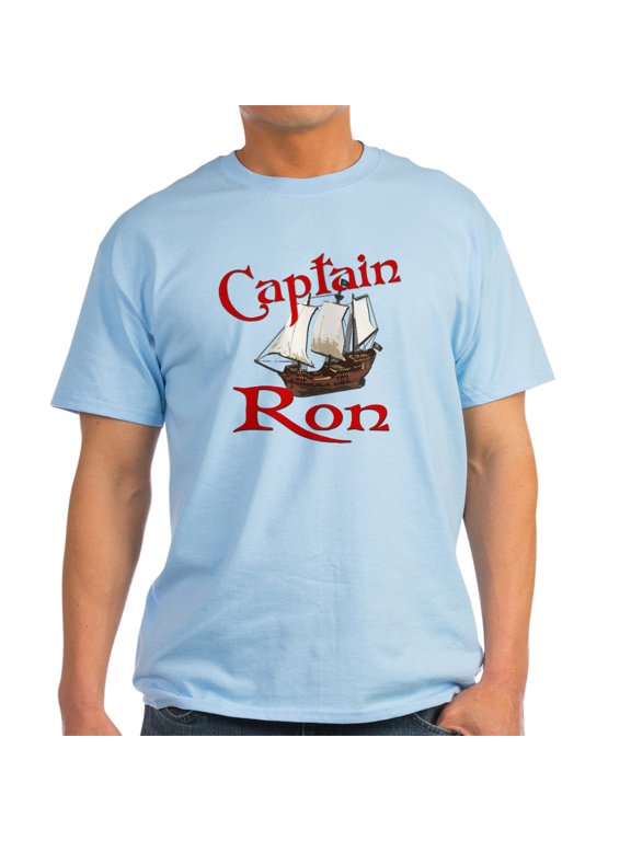 - Captain Ron Light T Shirt - Men's Classic Graphic T-Shirt