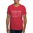 thumbnail image 1 of CafePress - Captain's Rules Dark T Shirt - Men's Classic Graphic Cotton T-Shirt, 1 of 4