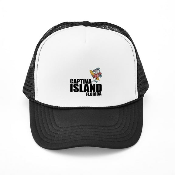 CafePress - Captiva Island, Florida - Adjustable Unisex Printed Trucker Hat with Mesh Back