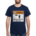 thumbnail image 1 of CafePress - Car Talk Warning White T Shirt - Men's Classic Cotton T-Shirts, 1 of 2