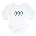 thumbnail image 1 of CafePress - Carabiners Body Suit - Long Sleeve Cotton Baby Bodysuit, 1 of 4