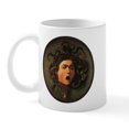 thumbnail image 1 of CafePress - Caravaggio's Medusa Mug - 11 oz Ceramic Mug - Novelty Coffee Tea Cup, 1 of 3