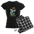 thumbnail image 1 of CafePress - Card Shark Women's Dark Pajamas - Women's Short Sleeve Print T-Shirt and Pants Dark Cotton Pajama Set, 1 of 7
