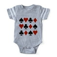 thumbnail image 1 of CafePress - Card Suits Multi_Sq - Cute Infant Baby Football Bodysuit, 1 of 3