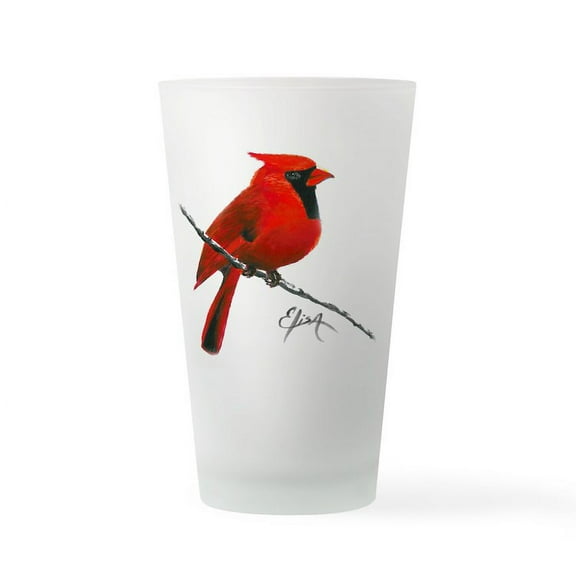 CafePress - Cardinal (2) - Pint Glass, Drinking Glass, 16 oz. CafePress