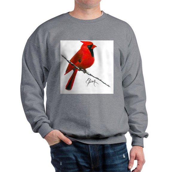 CafePress - Cardinal (2) Sweatshirt - Crew Neck Sweatshirt