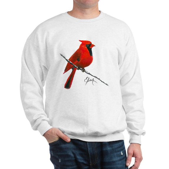 CafePress - Cardinal (2) Sweatshirt - Crew Neck Sweatshirt