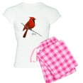 thumbnail image 1 of CafePress - Cardinal (2) Women's Light Pajamas - Women's Short Sleeve Print T-Shirt and Pants Light Cotton Pajama Set, 1 of 7