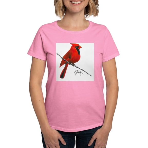 CafePress - Cardinal (2) Women's T Shirt - Women's Traditional Fit Dark T-Shirt