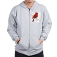 thumbnail image 1 of CafePress - Cardinal (2) Zip Hoodie - Zip Hoodie, Classic Hooded Sweatshirt with Metal Zipper, 1 of 4