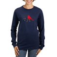 thumbnail image 1 of CafePress - Cardinal Bird Branch Women's Long Sleeve T Shirt - Women's Long Sleeve Graphic Tee Casual Fit, 1 of 4