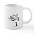 thumbnail image 1 of CafePress - Cardinal In Snowy Tree - 20 Oz White Ceramic Mega Mug, 1 of 5