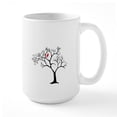 thumbnail image 1 of CafePress - Cardinal In Snowy Tree Large Mug - 15 oz Ceramic Large White Novelty Mug, 1 of 6