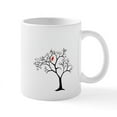 thumbnail image 1 of CafePress - Cardinal In Snowy Tree Mug - 11 oz Ceramic Mug - Novelty Coffee Tea Cup, 1 of 4