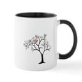 thumbnail image 1 of CafePress - Cardinal In Snowy Tree Mug - 11 oz Ceramic Mug - Novelty Coffee Tea Cup, 1 of 4