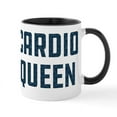 thumbnail image 1 of CafePress - Cardio Queen Pattern - 11 oz Ceramic Mug - Novelty Coffee Tea Cup, 1 of 4
