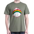 thumbnail image 1 of CafePress - Carebear Rainbow T Shirt - Men's Classic Graphic Cotton T-Shirt, 1 of 4