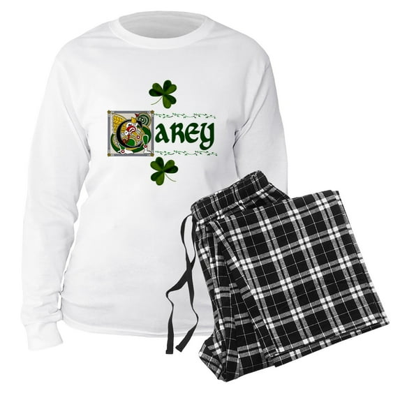 CafePress - Carey Celtic Dragon - Women's Long Sleeve Relaxed Fit Cotton Light Pajama Set