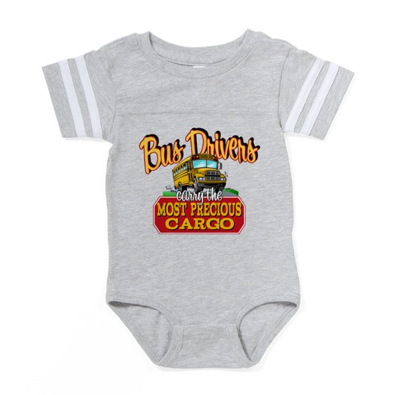 CafePress - Cargo - Cute Infant Baby Football Bodysuit