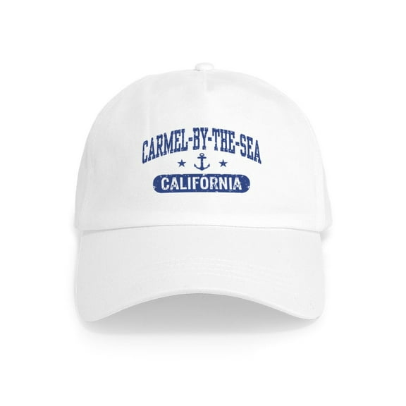 CafePress - Carmel By The Sea California Cap - Adjustable 100% Brushed Unisex Casual Cotton Baseball Cap, Beige, 1