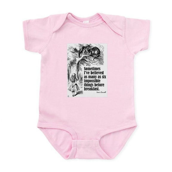 CafePress - Carroll I've Believed Infant Bodysuit - Baby Light Bodysuit, Size Newborn - 24 Months