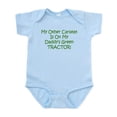 thumbnail image 1 of CafePress - Carseat Daddys Green Tractor Infant Bodysuit - Baby Light Bodysuit, Size Newborn - 24 Months, 1 of 4