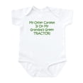 thumbnail image 1 of CafePress - Carseat Grandpas Green Tractor Infant Bodysuit - Baby Light Bodysuit, Size Newborn - 24 Months, 1 of 4