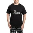 thumbnail image 1 of CafePress - Cartoon Dalmatian Men's Dark Pajamas - Men's Dark Loose Fit Cotton Pajama Set, 1 of 7