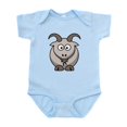 thumbnail image 1 of CafePress - Cartoon Goat Infant Bodysuit - Baby Light Bodysuit, Size Newborn - 24 Months, 1 of 4