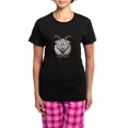 thumbnail image 1 of CafePress - Cartoon Goat Women's Dark Pajamas - Women's Short Sleeve Print T-Shirt and Pants Dark Cotton Pajama Set, 1 of 7