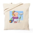 thumbnail image 1 of CafePress - Cartoon Maid Cleaning Lady Housekeeper Tote Bag - Unisex Canvas Tote Bag, Beige, 1-Piece, 1 of 6